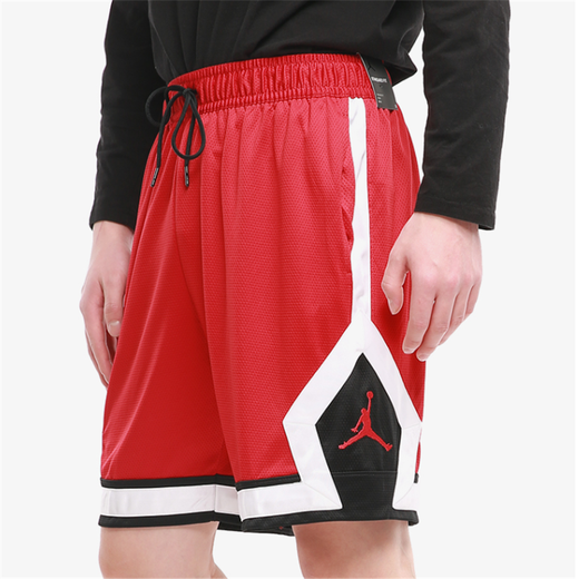耐克（NIKE） 新款男中长短裤Jordan篮球训练针织速干休闲五分裤BQ8393-010 CV6023-687 S