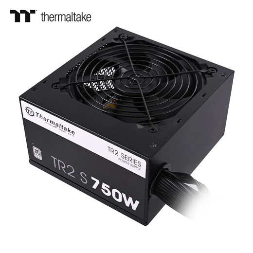 Thermaltake (Tt) bewertetes 750-W-TR2-S-750-Computer-Netzteil (80PLUS-zertifiziert/aktiver PFC/intelligenter Temperaturregelungslüfter/Backline-Unterstützung)