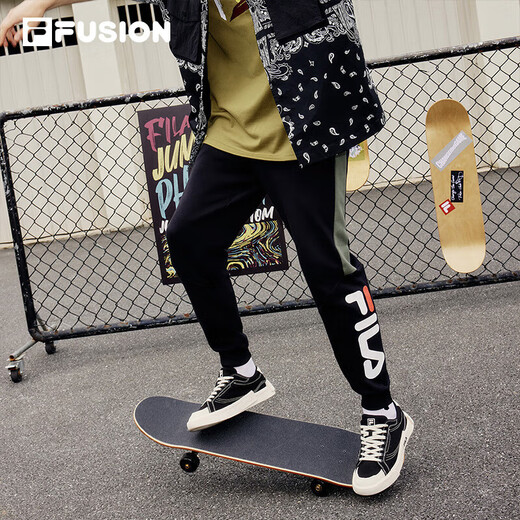 FILA FUSION斐乐潮牌男子帆布鞋潮流时尚板鞋百搭舒适休闲鞋