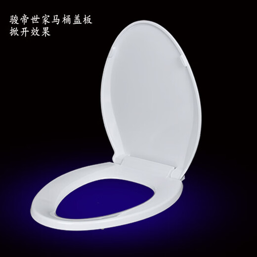 盖板适用于 SW784B CW844 886B坐便盖加厚缓降坐垫盖子 370骨色