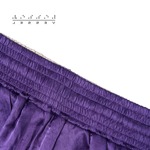 XVESSEL jacket for women's thin summer casual and versatile creative embroidered robe trendy short jacket sportswear shorts purple Y23X693P L