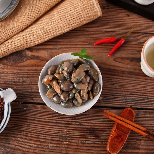Shao Wansheng silver label mud snail canned wine-drunk mud snail old Ningbo style pickled seafood ready to eat with rice and wine 225g