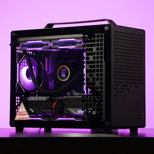 Gigabyte RTX5060/5070Ti/5080 desktop assembly computer host Qiao Sibo Z20 Mini ITX portable e-sports game design AMD complete machine 12 9800X3D丨RTX5070Ti丨丨High-end model