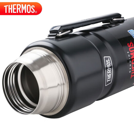 THERMOS Thermos Thermos Pot Large Capacity 2000ml High Vacuum Stainless Steel Outdoor Sports Travel Pot SK-2020 Black