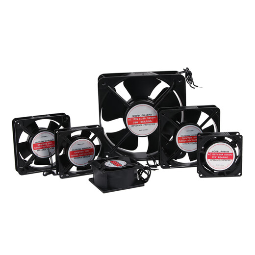 
XMSJ small axial flow fan 220v industrial cabinet cooling fan 12038 distribution cabinet cooling fan exhaust fan 15051 ball 220V 150*150*50