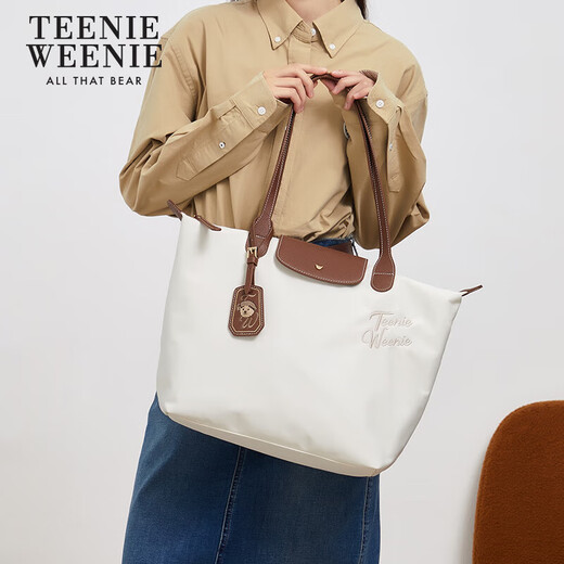 
Teenie Weenie shoulder bag Bear school season gift for girlfriend for casual commuting large capacity tote crossbody bag