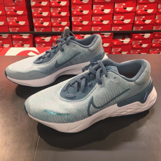 耐克（NIKE）跑步鞋男鞋夏季新款FLEX轻便休闲鞋防滑减震透气低帮运动鞋DD0204 DR2677-400灰蓝 42.5