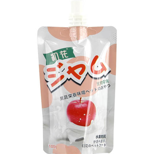 Chuhua Cat Snacks 100g Nutritional Fattening Wonderful Fresh Wet Food Package Cat Licking Sauce Cat Strips for Young Cats Canned Kitten Fish Strawberry Salmon Sauce White Packaging Net Weight 100g 1 Pack