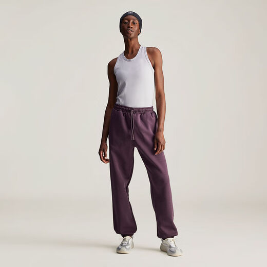 阿迪达斯 （adidas）【劲浪体育】女子双面针织束脚运动裤IW9856 图色 L