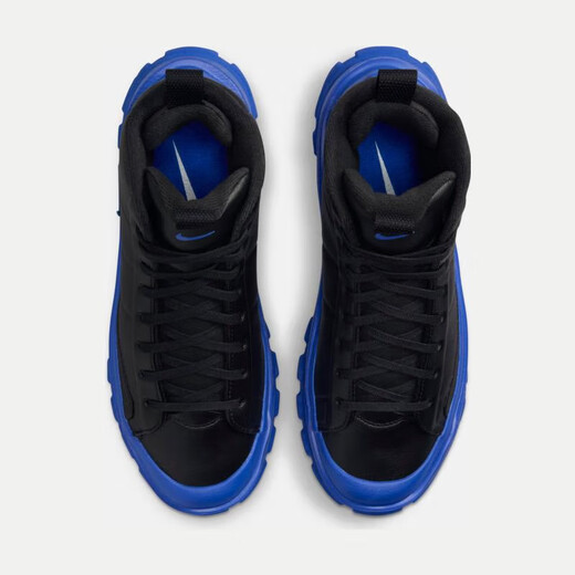 Nike (Nike) Chaussures décontractées Chaussures féminines Summer Nouvelles chaussures de sport haut haut haut seme épaisse bottes jaunes Martin Boots DQ5601-710 FQ9065-001 noir et bleu 36