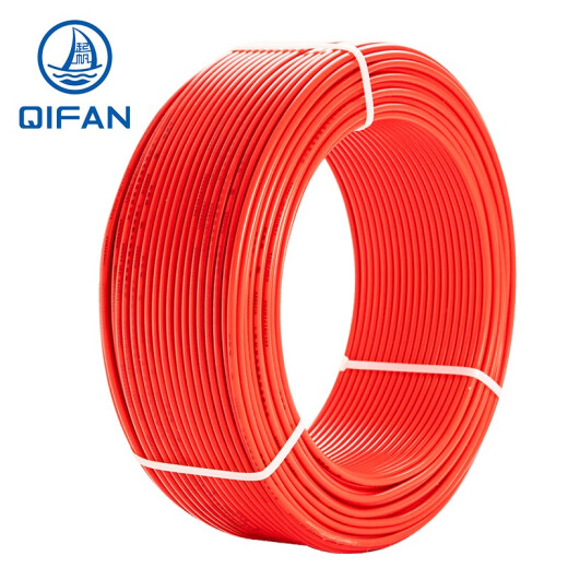 QIFAN wire and cable BVR0.75 11.5 square meters Category 2 stranded conductor home decoration multi-strand copper core soft wire BVR1.5 blue 100 meters