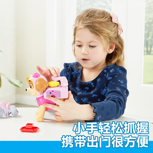 
Vtech children's toys Wangwang team made great contributions to rescue every day set simulated play house pink girl birthday gift