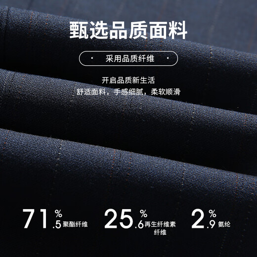 SHANSHAN Shanshan suit men's anti-wrinkle flat lapel suit jacket men's suit business wedding banquet formal 2-piece set