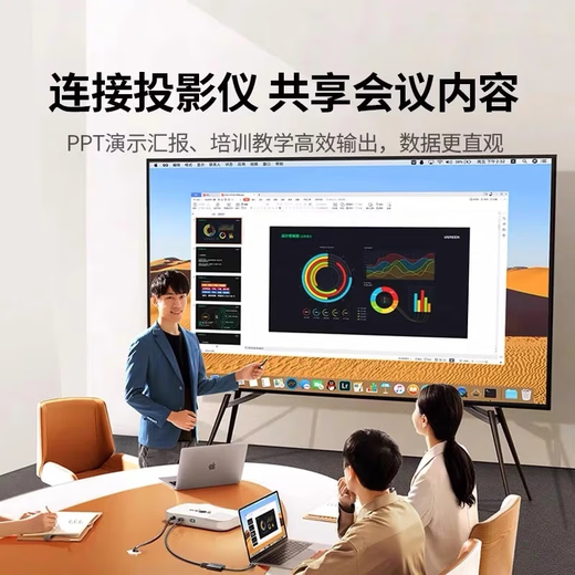 El proyector de la pantalla de la computadora del convertidor HDMI CM679 de Greenlian a HDMI viene con Windows Driver 25161 CM679-25161 USB2.0