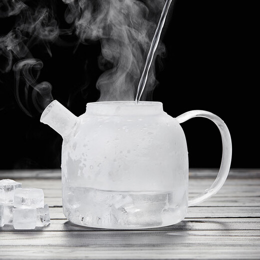 Mesni teapot glass teapot thickened glass teapot teapot kung fu tea set