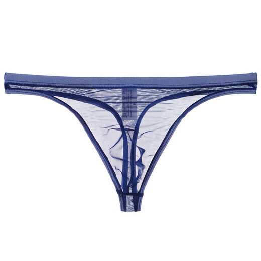Caja transparente desnuda de los hombres Mala delgada de malla sexy sexy sexy ropa interior sexy en sexy tentador transpirable jóvenes t-tosers rojo m