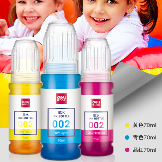 DELI02 Tinte geeignet für EPSON T03X1 L4158 L4168 6168 L6178 L6198 T03X4-002 Tinten-Tinter-Tinten-Set Tinter Tinter