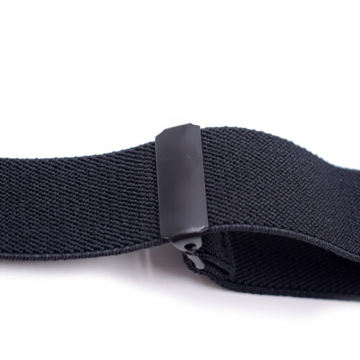 
Huimei children's strap clips and bow tie suit baby suspender belt black children's shoulder strap three-clip baby anti-fall belt medium-child black suitable for height 100-160cm
