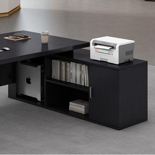 Zimulin office desk and chair combination simple modern office furniture manager employee single desk executive desk boss desk simple white total length 180* desktop width 80cm