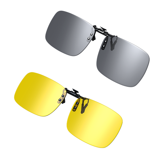 Biaz myopia sunglasses clip-on polarized sunglasses anti-high beam night vision driving and driving day and night suit for men and women