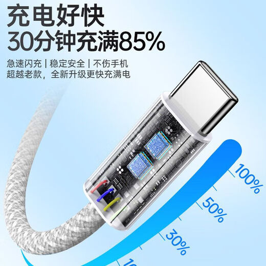 适用原装正品iPhone数据线45W快充编织 1米 【苹果16Plus】A3291