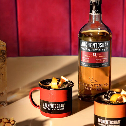 Auchentoshan 12-year-old single malt whiskey 700ml 40% imported wine