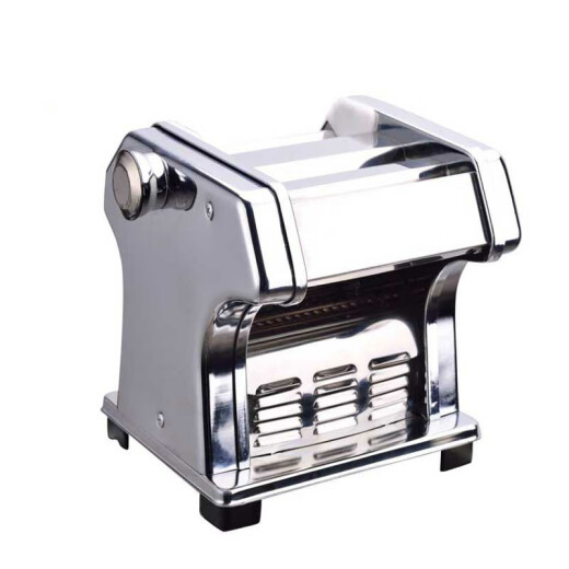Fuxing Shandong Longkou Fuxing Brand Noodle Press Haushaltsnudelmaschine Vollautomatischer Knödel Ledermaschine Edelstahl Nudel Rolling Machine Elektrische DMT-5 mit Palettenrudebeutel