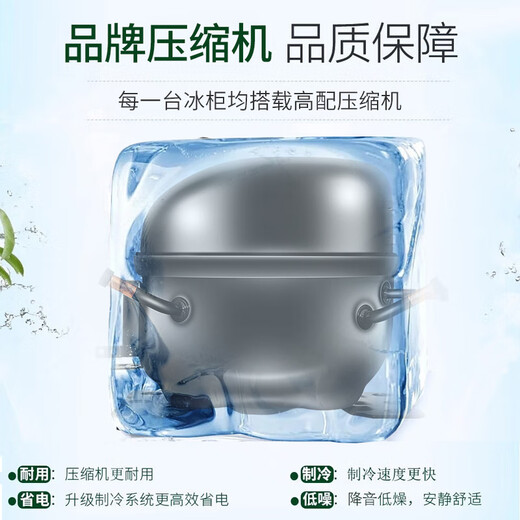 Hailanxing Supermarket Freezer Commercial Ice Cream Cabinet Ice Cream Cabinet Display Cabinet Horizontal Freezer Commercial Freezer Refrigeration Cabinet Fresh Cabinet Ice Cream Cabinet Arc Glass 688 Ice Cream Cabinet 1.8m Long [New Upgrade Model + With Price Bar]