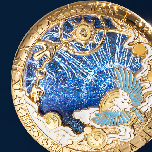 博物文创故宫朝朝暮暮星河流沙钥匙扣环汽车挂件书包情侣女生日礼物新年 全套2款