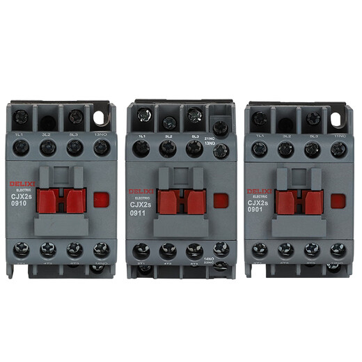 Delixi CJX2s-0910 AC contactor 0901 household 220V three-phase 380V36V24V coil 9A control voltage-380V CJX2S-0910