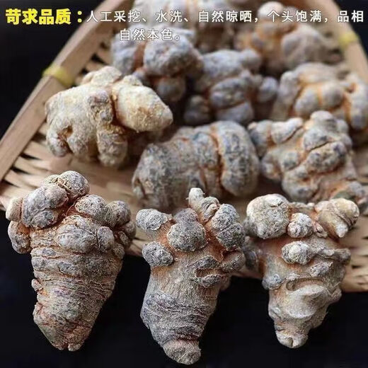 [Großhandelspreis] Sonderklasse 60 Köpfe von Panax Notoginseng Authentic Wild Field 71 Grad Chinesische medizinische Materialien Yunnan Chun Panax Notoginseng Ganze ausgewählte 60 Köpfe Panax Notoginseng 250 Gramm