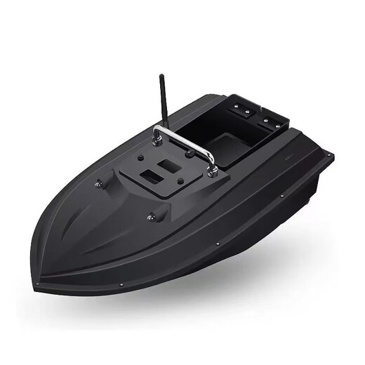 Manoween Stoop Boat remoto Control de bote Velocidad de entrega de entrega Línea de 500 metros de un solo almacén de pescado Cebo de remolque de remolque de barra de maravón negro Almacenamiento negro 12 nudos (18000 mA) Batería de litio x2