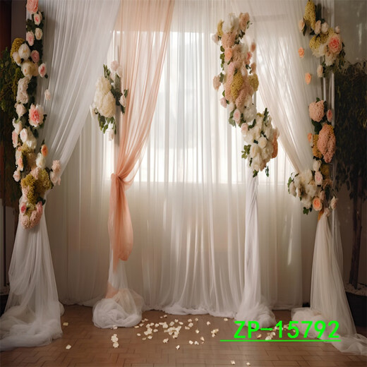 TMJD MISSins style photo background hanging cloth New internet celebrity live background cloth d three-dimensional ins style simple and warm live broadcast room White ZP-15924 (hook) 2.5x2.5m