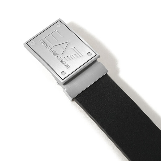 ARMANI (ARMANI) EA7 Neues Produkt Herrengeschäft und Casual Cut Doppelseitig 3,8 cm 245524 8A693 37821 Schwarz/Dunkelgrün