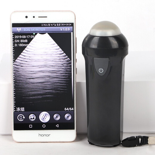 Dr. Pig wireless high-definition color veterinary B-ultrasound for pigs, pregnancy diagnostic instrument for pigs, ultrasonic diagnostic instrument, wireless mechanical probe, any color pseudo-color