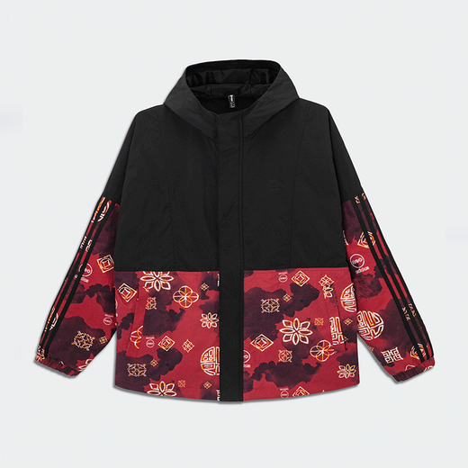 阿迪达斯（adidas）【京东奥莱】男装春季运动服户外健身连帽休闲夹克上衣HM9887 HM9887 S