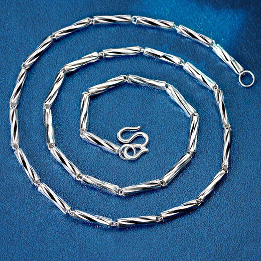 Farcoko brand men's necklace, trendy hip-hop and domineering clavicle chain, fashion jewelry for boyfriend's birthday gift for husband, weighs about 13g, is 4mm thick and is about 50cm long