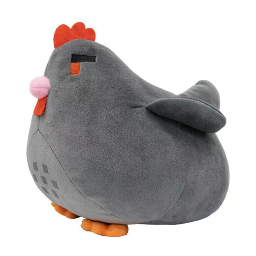 星露谷物语周边抱枕StardewValley动漫毛绒玩具公仔 20CM(棕色) 20CM(棕色)小鸡 小鸡