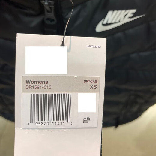 Nike (Nike) New Down Down Женская Женская зимняя мода Собственная спортивная одежда на открытом воздухе теплый воротничный жилет DQ6897 DR1591-010 S