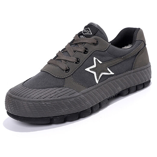 
Aole 3522 new hiking shoes men's non-slip wear-resistant five-star shoes working shoes men's labor protection low-top building earth yellow 39