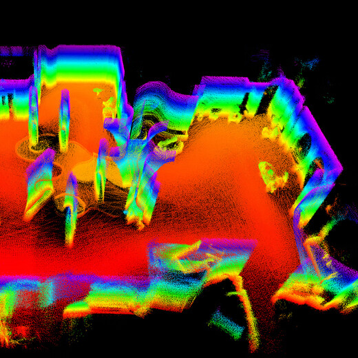 Yushu 4DLiDAR L2 3D lidar navigation obstacle avoidance slam ultra-wide angle 360 depth scanning Unitree L2