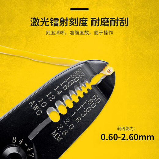 STANLEY 6-inch edge wire stripper 84-475-22