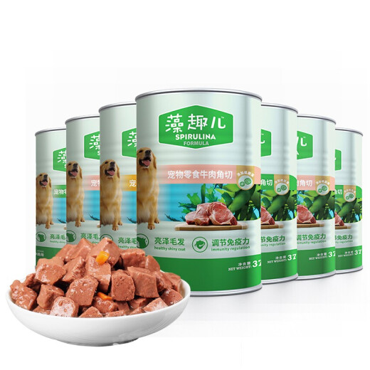 McFoodie canned dog snacks wet dog food mixed flavor 375g*12