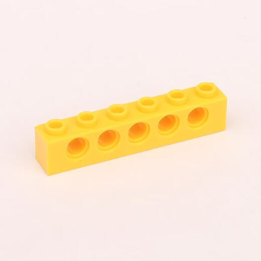 Совместим с LEGO 3894 Строительные блоки технологии небольших частиц, детали и кусочки Машины 1x6 с 5 -отверстиями кирпичи, 6 отверстий MOC Repair 1 1x6 с 5 -отверстиями Black