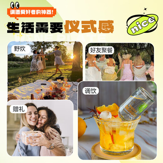 加兰帕斯便利店调酒套装50ml小酒版洋酒基酒伏特加威士忌白兰地金酒12支装
