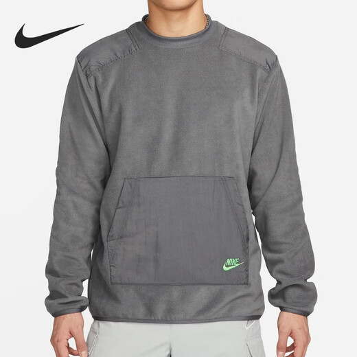Nike (Nike) Herrenkleidung neuer Mode Mode Loose Comfort Sport und lässige runde Nackenpullover Pullover CK6359-494 DD4855-068 XL