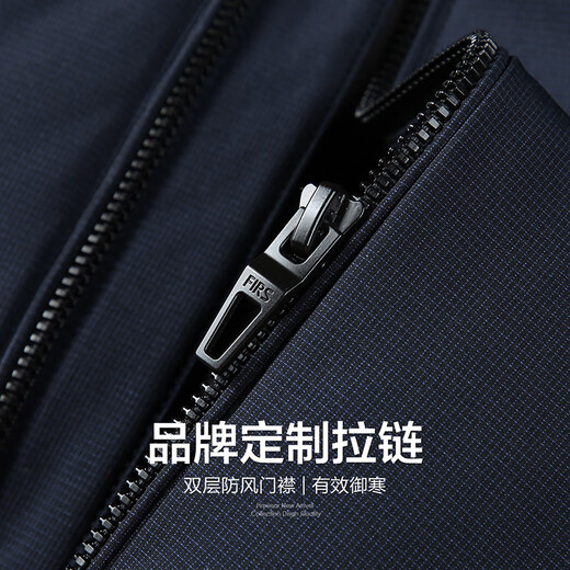 Shanshan (FIRS) GOOSE-VELVET STAND Collar Down Veste pour le