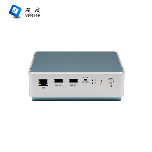 YENTEK dual network port NUC mini host J6426 small industrial control machine cloud desktop terminal thin client fanless Ceyron N6211 industrial control computer dual HDMI small host N1250Z-H2 N6211/1.2GHz dual core 8G/DDR4+128G/M.2+