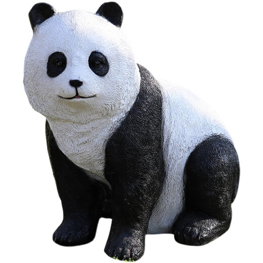 Outdoor simulated panda ornaments fiberglass park lawn garden landscape decoration animal cartoon floor-standing large sculpture style 16