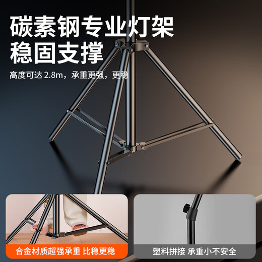 Kerunle COB highlight light live photography led fill light sun lighting photography light shooting soft light ball light studio photography equipment camera props anchor beauty set